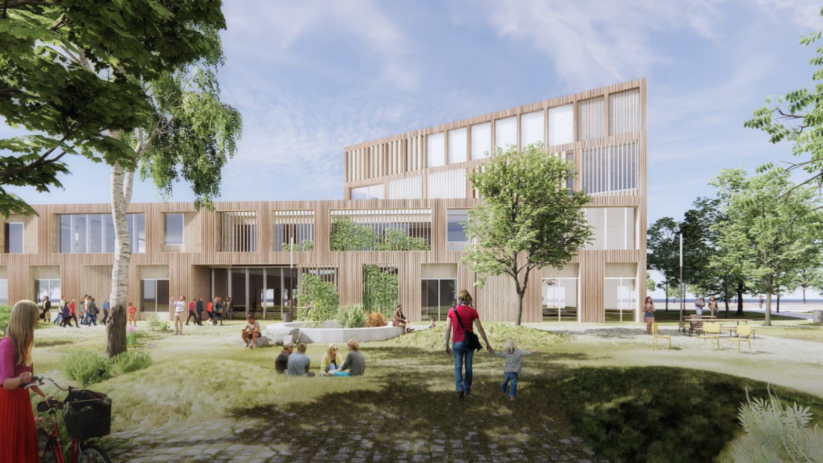 Nieuwbouw gasloos My College in Spijkenisse